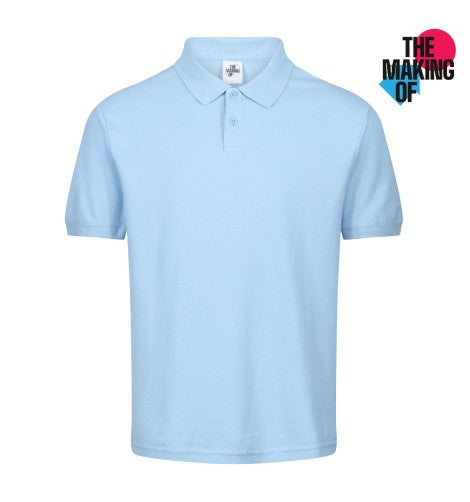 Cedar IPS staff short sleeve polo shirts - anniversary logo