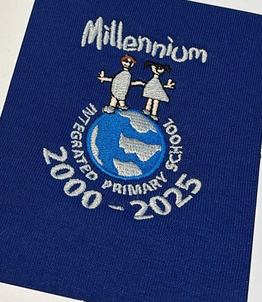 Millennium 25th Anniversary round neck jumper