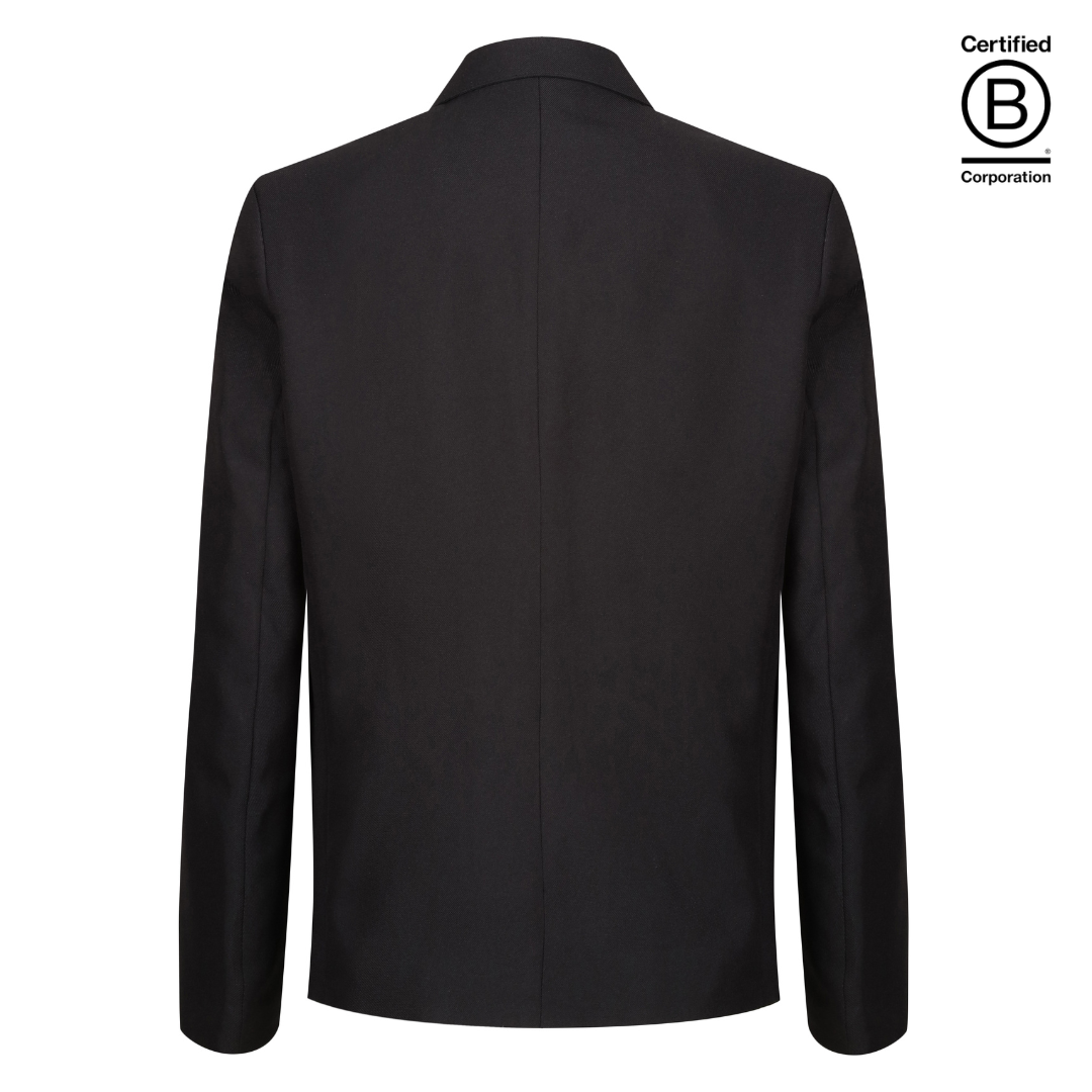 Black girl's Performa eco school blazer - ethical school uniform