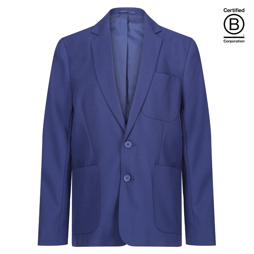 Royal blue unisex Performa eco school blazer – Ethical Schoolwear
