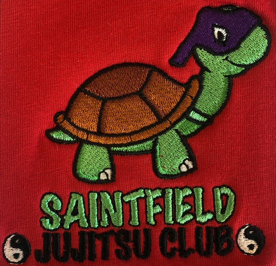 saintfield jujitsu club red hoodies
