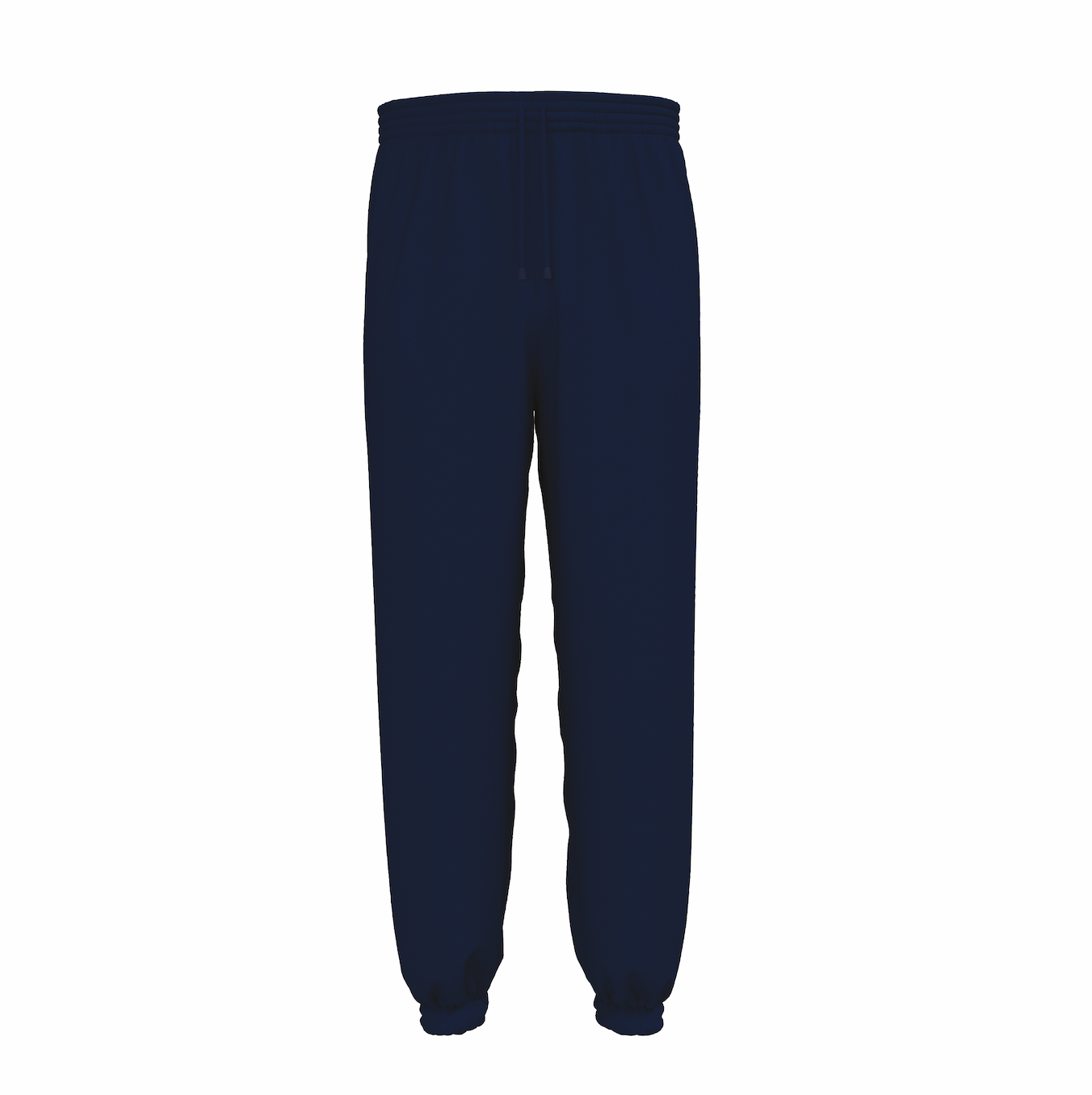 Plain navy PE sustainable joggers / tracksuit jogging bottoms