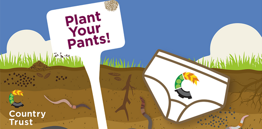 Country Trust Plant Your Pants campaign 