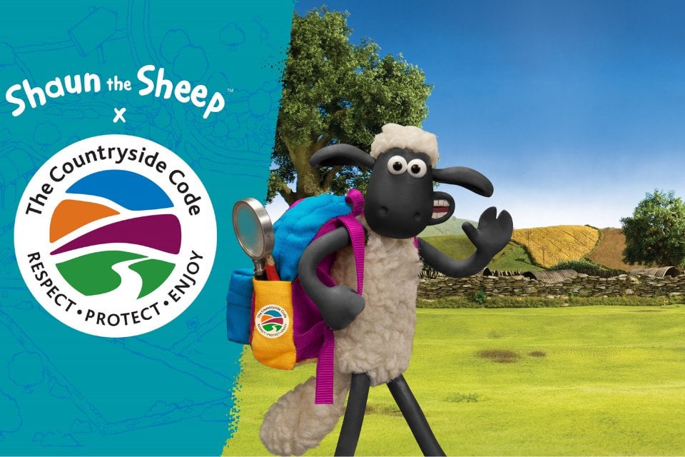 Shaun the Sheep Becomes Champion of the Countryside Code: Encouraging ...