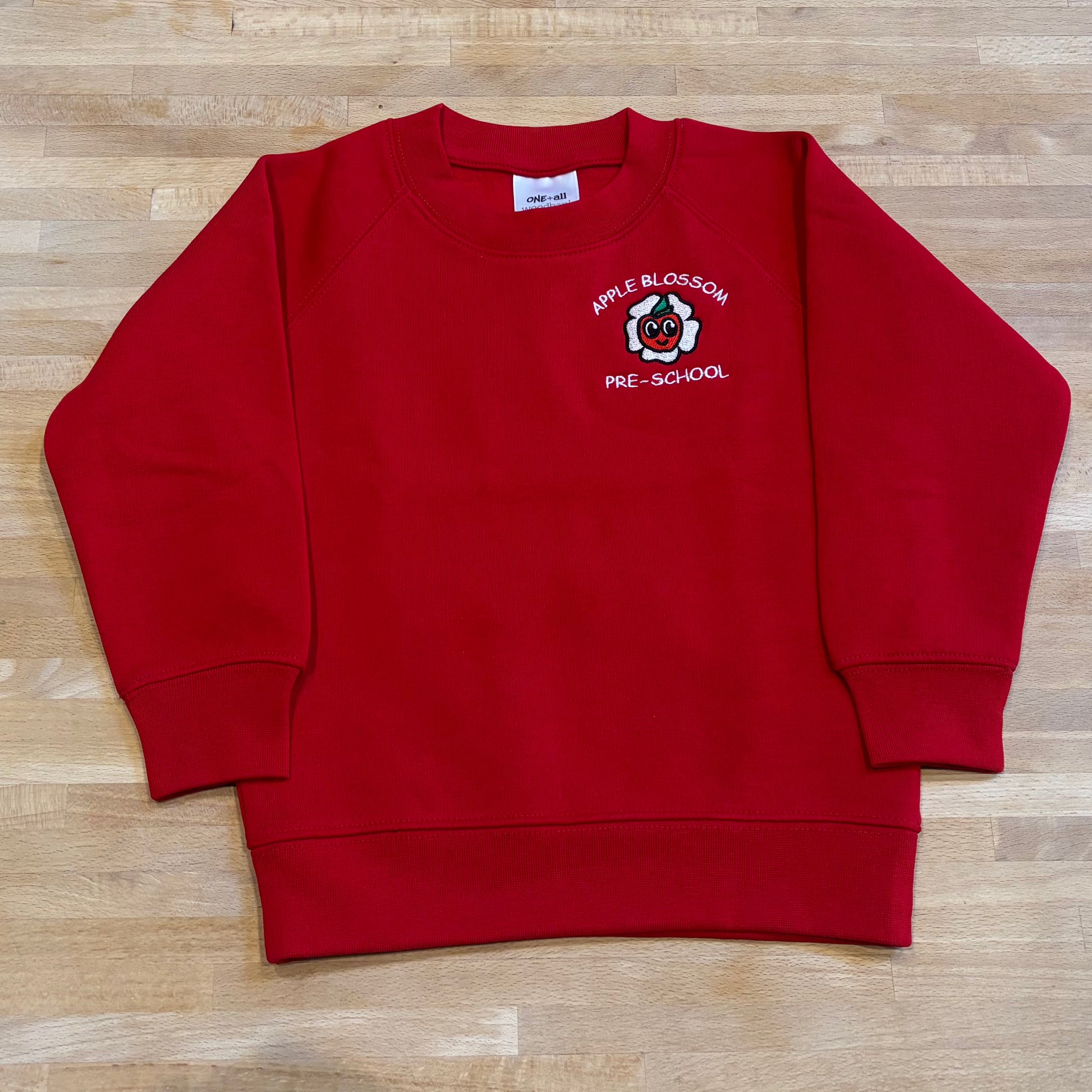 Apple Blossom Pre-chool Crossgar jumper