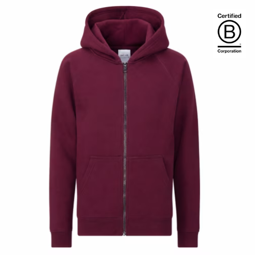 Plain children's zip up hoodies - zoodies