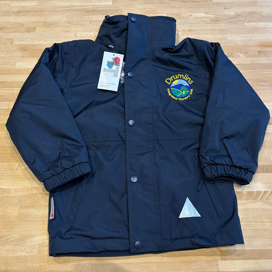 Drumlins Integrated Nursery reversible waterproof coat