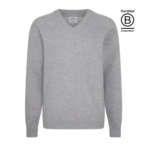 Plain v-neck school jumpers / sweatshirts