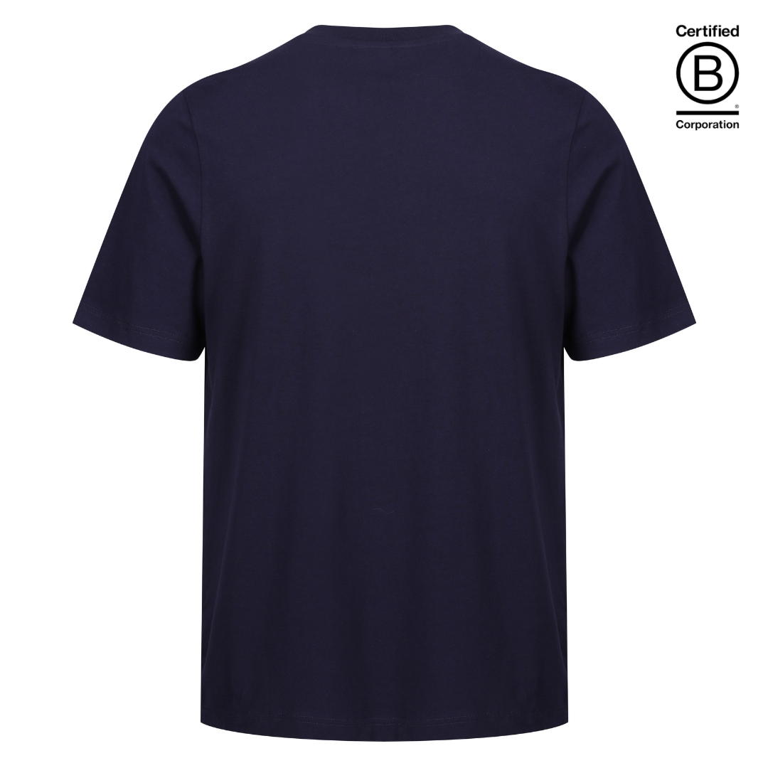 Ethical work uniform navy classic fit cotton T-shirt 