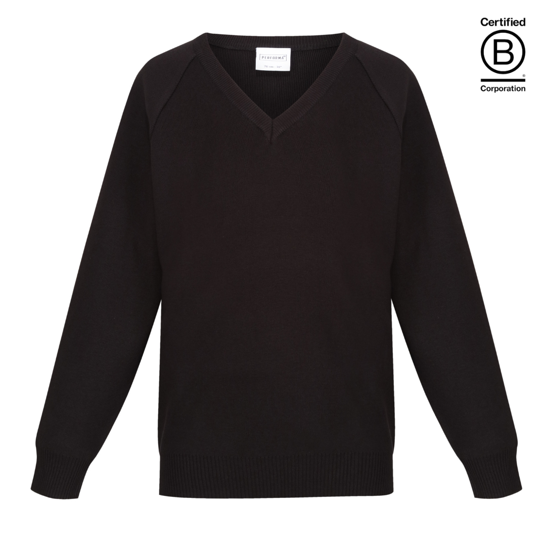 Boys black sale school jumper