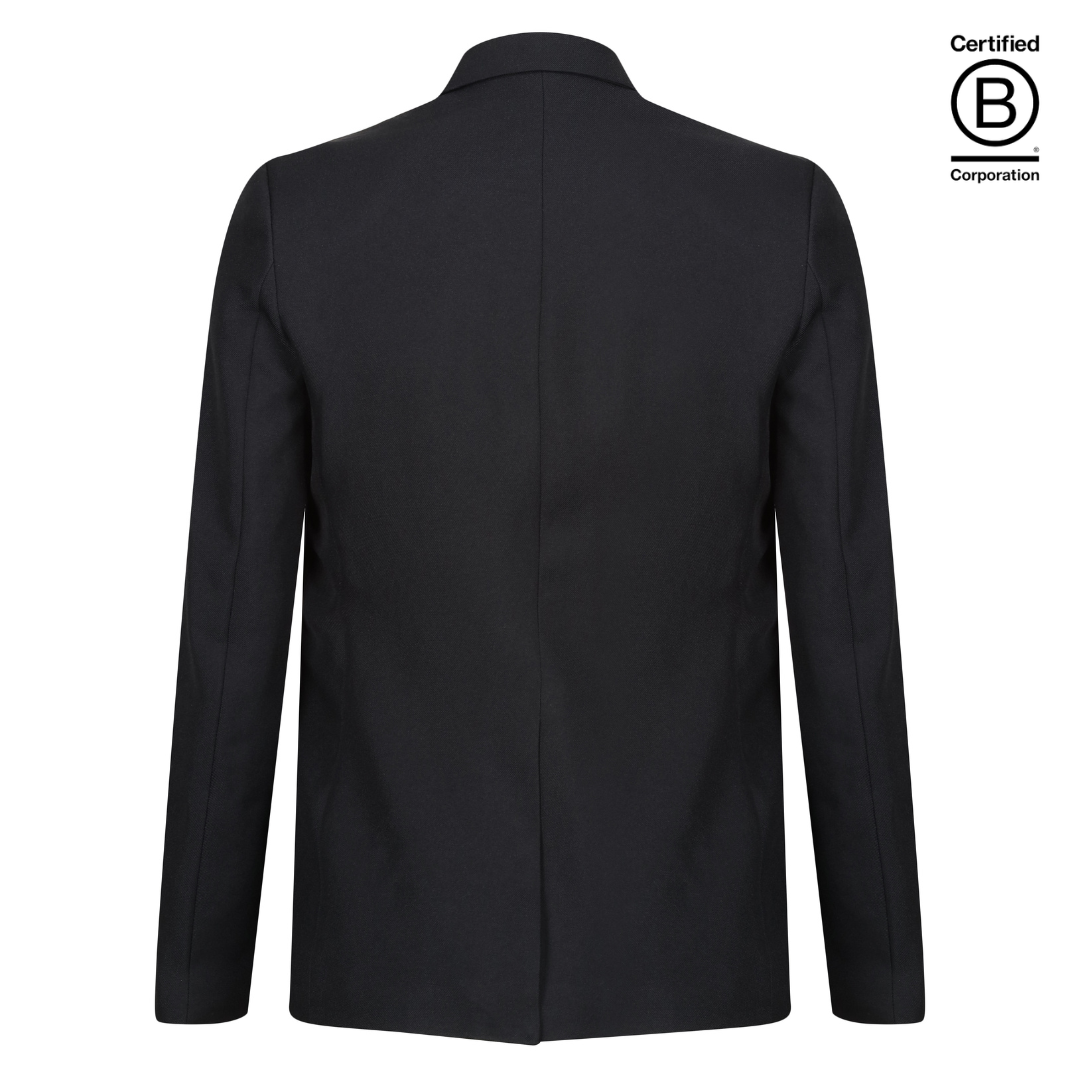 Black Performa Eco Girls Classic sustainable School suit Jacket - ethical school uniform