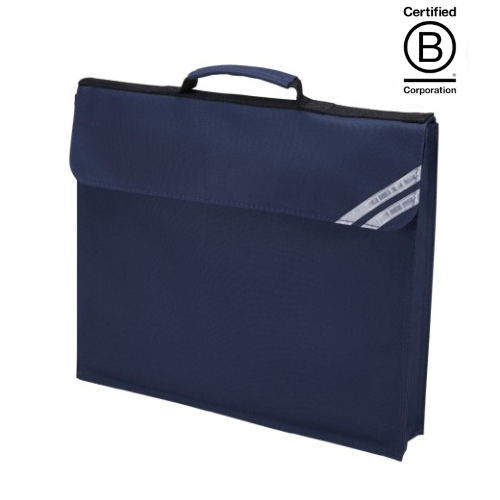 Navy expandable primary school book bags