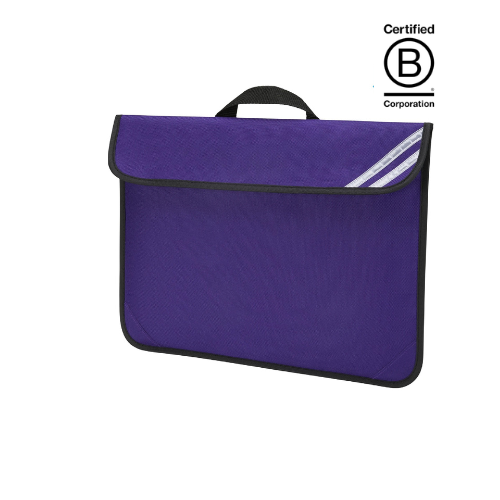 Purple primary school book bags