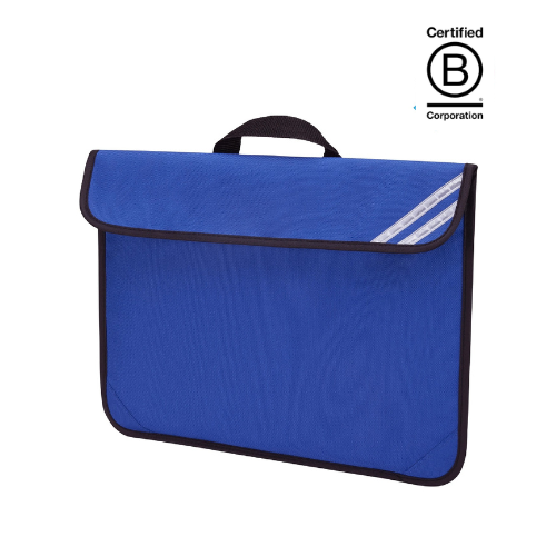 Royal blue primary school book bags