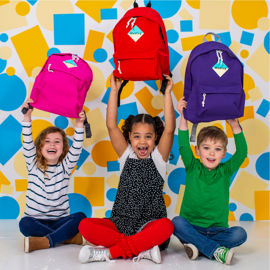 Madlug junior school bags B corp ethical sustainable school backpack